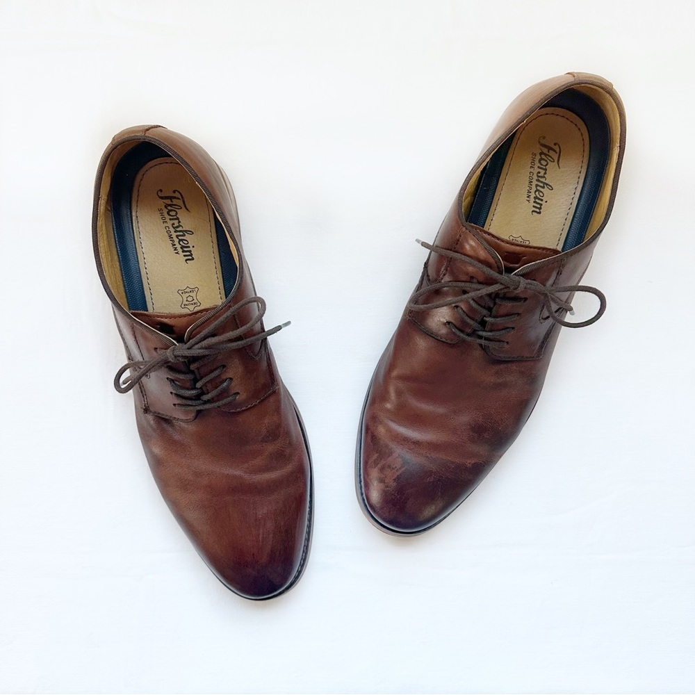 Florsheim Men’s Blaze Leather Oxford Lace Up Dress Shoes Size 11